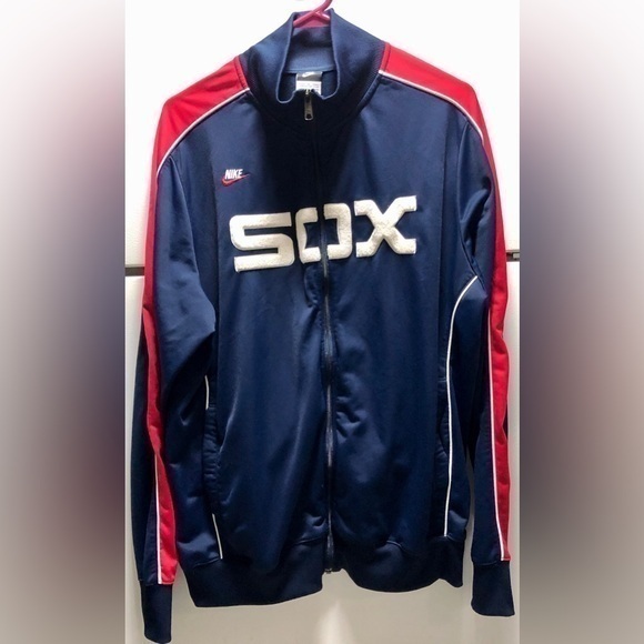 ⛄️Nike Cooperstown Collection MLB White Sox Jacket - Picture 1 of 16